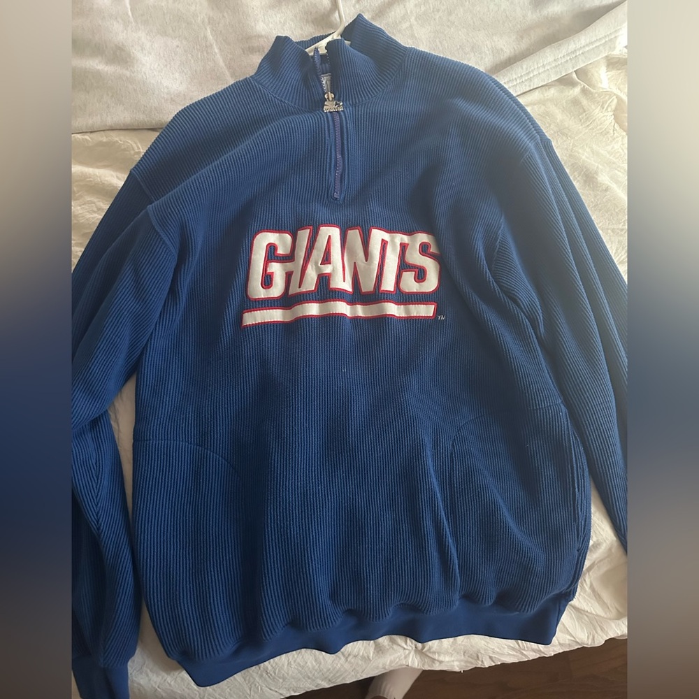 Giants waffle quarter zip